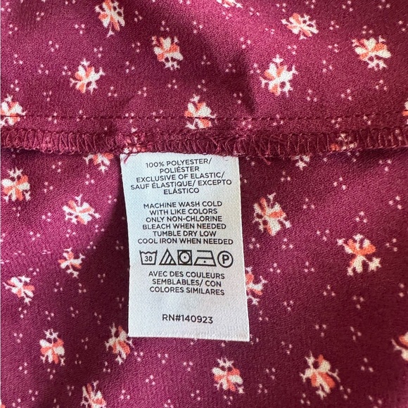 Monarch Ruffle Smocked Yoke Blouse Size S - Picture 10 of 11